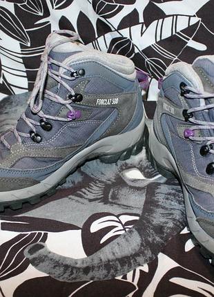 Женские треккинговые  кроссовки quechua forclaz 500 37 р