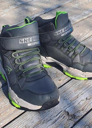 Кроссовки sketchers waterproof, 34 размер
