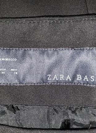 Чорне пальто zara basic жіноче4 фото