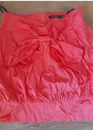 Юбка, мини кокон, юбка atmosphere, р. m_l.е подклад