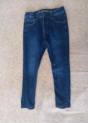 Фирменные джинсы-узкачи на 3-4года