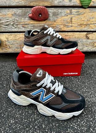 Кроссовки натуральная кожа/замша/сетка new balance 9060