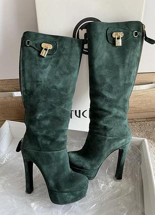 Сапожки tucino 36 36,5 состояния новых