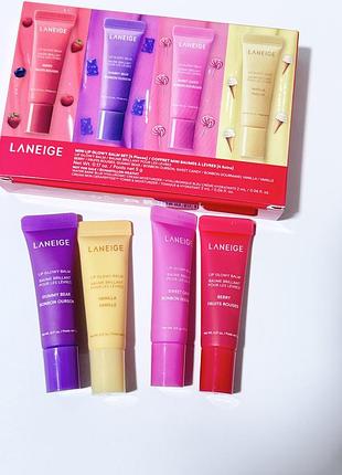 Бальзам для губ laneige vanilla, berry, sweet candy, gummy bear