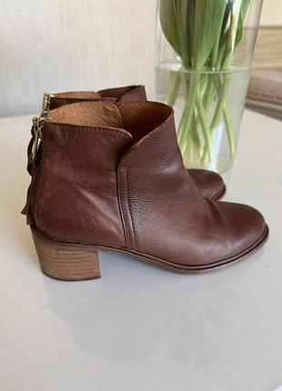 Ботильйони ботинки ботінки черевики натуральна шкіра