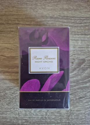 Парфумована вода rare flowers night orchid avon