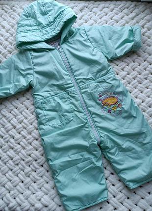 Весенний легкий комбинезон на 3-6 месяцев
