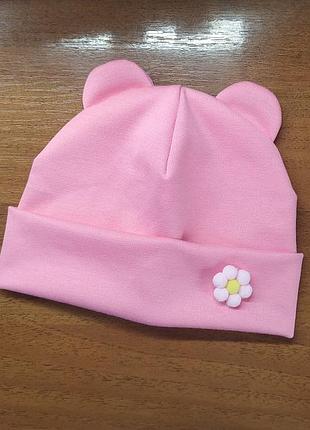 Шапочка двойной трикотаж