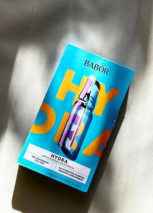 Ампули babor hydra ampoule concentrates, 7х2мл