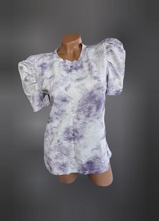 Футболка жіноча з рукавами буфи