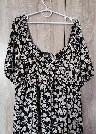 Стильная оригинальная блуза блузка блузон размер 58-60