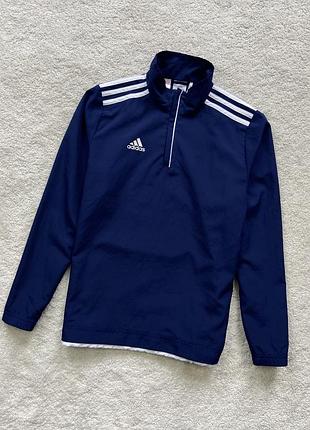 Подростковая куртка ветровка анорак adidas