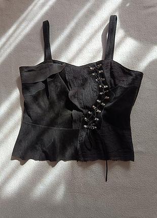 Топ із натуральної шкіри від betty barclay