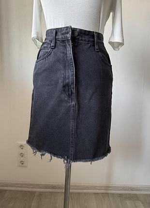 Юбка джинсовая zara