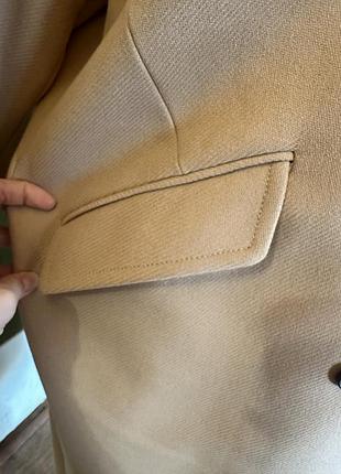 Пальто с 75% шерстью zara5 фото