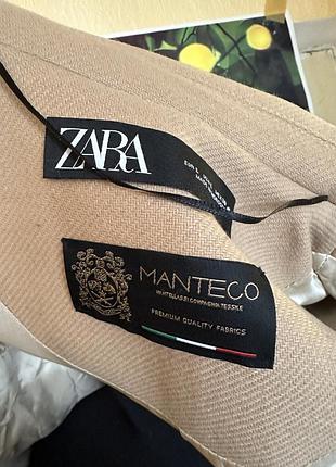 Пальто с 75% шерстью zara8 фото