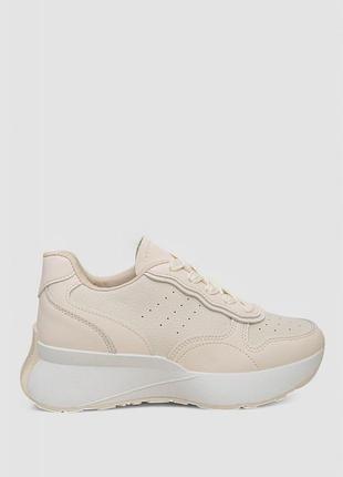 Кроссовки женские, цвет бежевый, 248rxm50.ag+