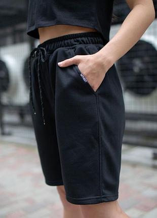 Шорти бермуди чорні
