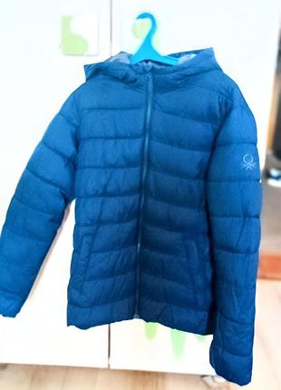 Демисезонная куртка для мальчика-подростка бренда united color of benetton на 13-14 лет 158-170 см