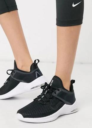Кроссовки черные,сетка nike live унисекс 42