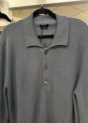 Мужская кофта джемпер поло massimo dutti размер l