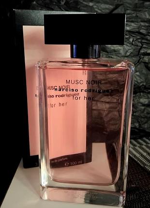 Musk noir narciso rodriguez for her 5 ml eau de parfum, парфумована вода, відливант