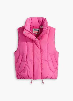 Жилетка levi’s pillow bubble vest / xs, s