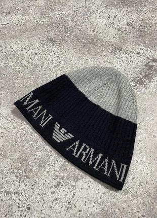 Детская шапка armani junior