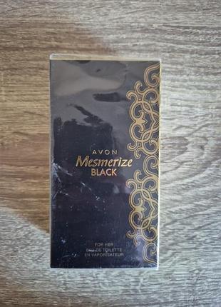 Avon mesmerize black for her туалетная вода для женщин