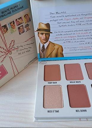Thebalm male order® domestic male палетка теней