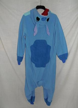 Стич stitch кигуруми флисовый