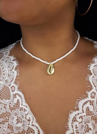 Чокер з бісеру