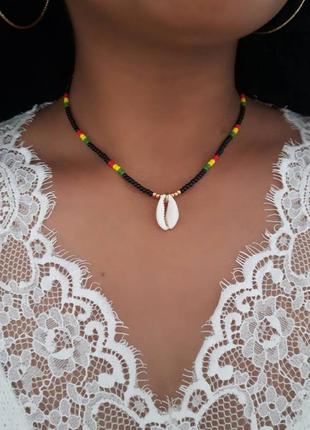 Чокер з бісеру