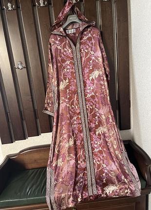 Джелаба, атласный халат марокко