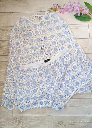 Набір комплект на пляж шорти туніка пляжні