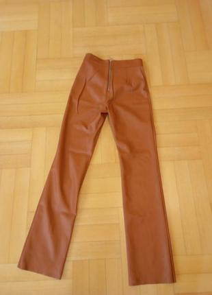 Брюки эко кожа