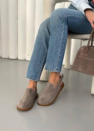 Закрытые босоножки