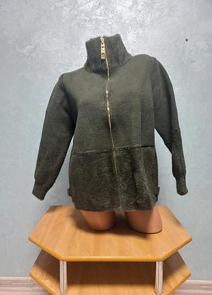 Кардиган из альпаки