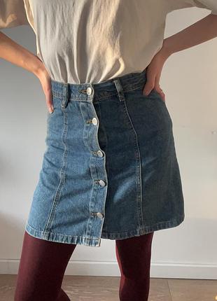 Джинсова юбка