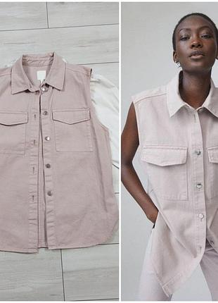 Удлиненный жилет h&amp;m oversize