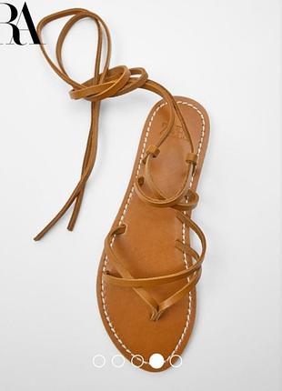 Босоножки zara# кожа