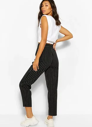 ❤️ стильные брюки в полоску фирмы boohoo