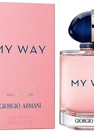 Парфумована вода для жінок  giorgio armani my way 90 мл з магнітной стрічкой
