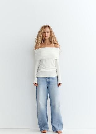 Кофта zara белая