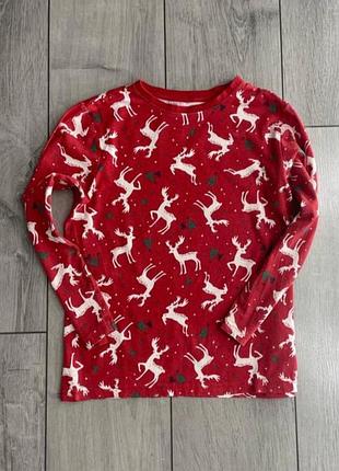 Новогодний реглан лонгслив primark