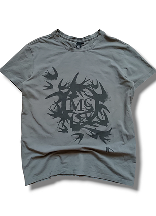 Alexander mcqueen big logo casual drill футболка лонг t shirt loro piano luxury old money s-m size.
