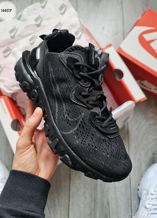 Мужские кроссовки nike react vision black