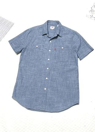 Мужская рубашка levi's с коротким рукавом