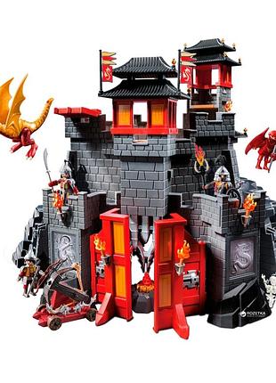 Конструктор playmobil земля драконов азии восточный замок с золотым драконом (5479)9 фото