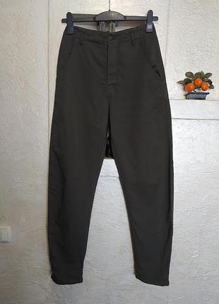 Брюки лён котон massimo dutti